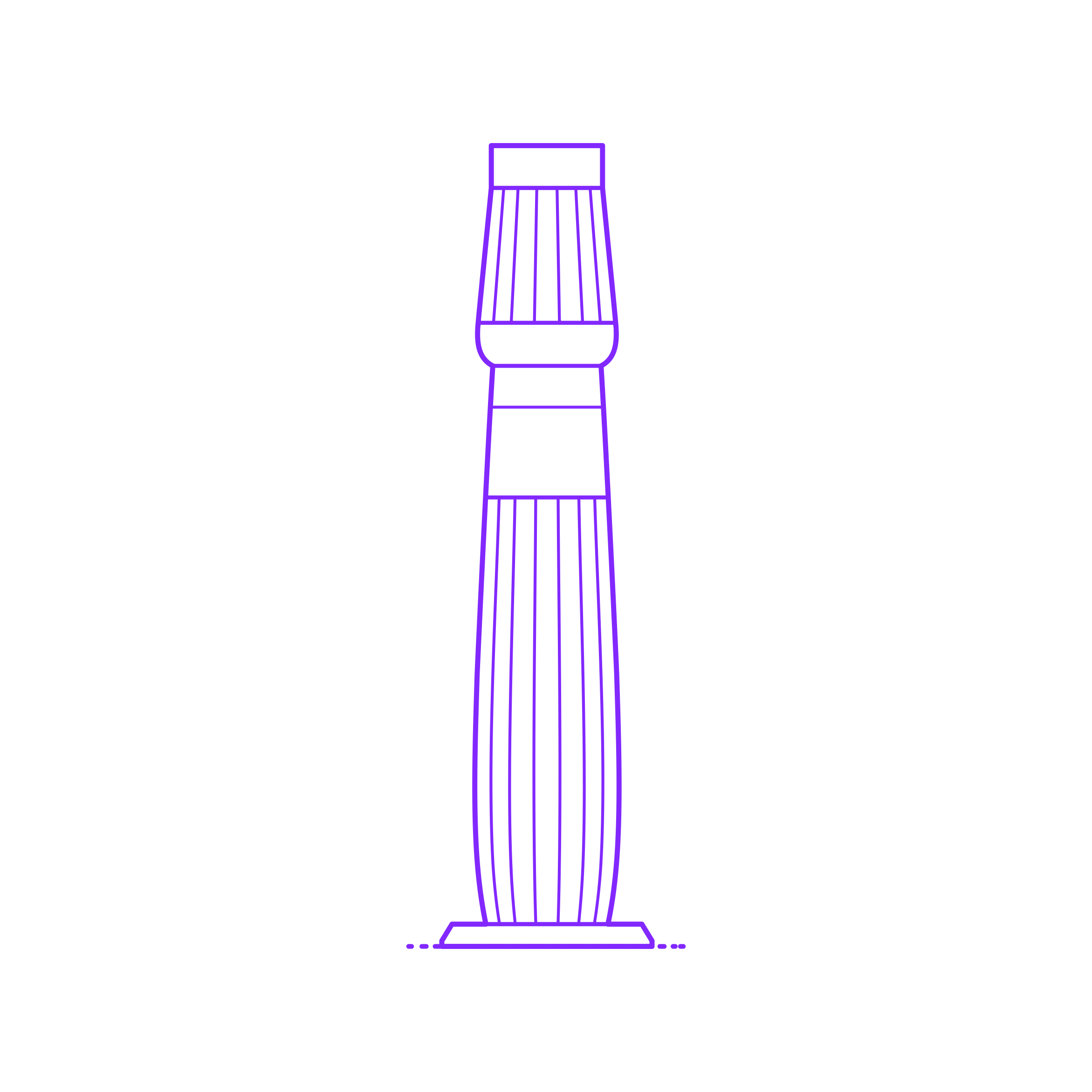 Buildings Stone Columns Egyptian Lotus Bud Silhouette Svg Vector Free Vectors